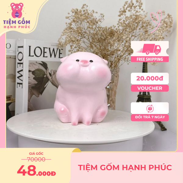 Heo đất tiết kiệm má phính cute