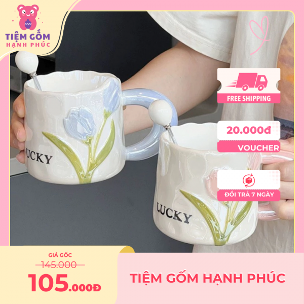 cốc gốm sứ hoa tulip avata